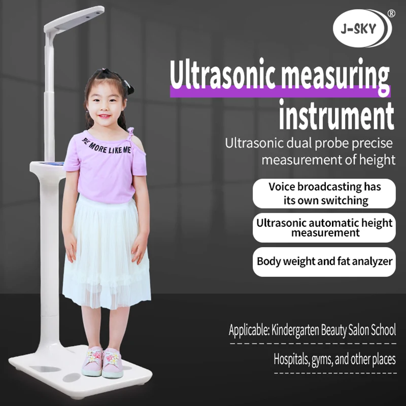 Ultrasonic Height and Weight Scale